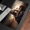 Игровой коврик для мыши Assassin s Creed Мультяшный с закругленными краями Большой игровой коврик Компьютерный коврик для клавиатуры игрока Нескользящий коврик для мыши ПК Большие коврики для стола