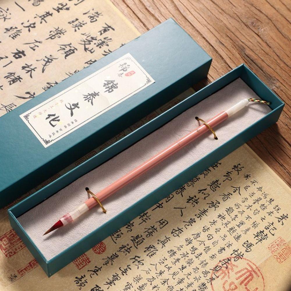 Wolf Hair Scriptures Writing Brush Oil Watercolor Art Paint Brush Chinese Calligraphy Brush Artist