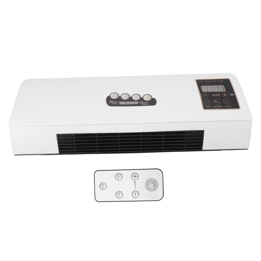 Маленький обогреватель-вентилятор портативный настенный электрический обогреватель горячий вентилятор для ванной комнаты спальни