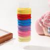 12PCS Women Girls Basic Elastic Hair Bands Ties Scrunchie Ponytail Holder Rubber Bands Fluorescent Headband Hair Accessories