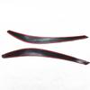 2pcs Black Headlight Eyelids Eyebrows For VF Holden Commodore SS SSV SV6 S Evoke
