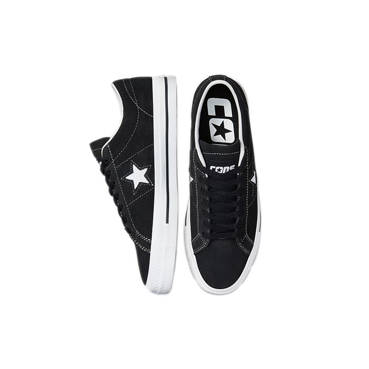 Converse Черно-белые кроссовки унисекс One Star Pro 171327C