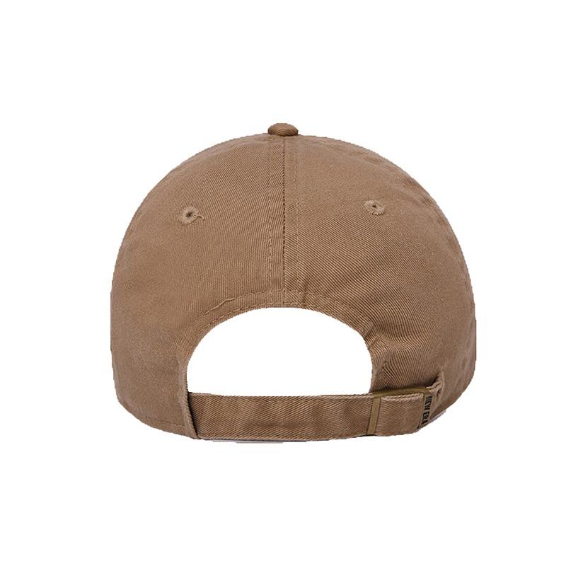New Era New York MLB Baseball Cap Soft Top NY Embroidered Curved Brim Sun Hat NE920 Cotton Peaked Cap Unisex Couple Style Khaki 14201525