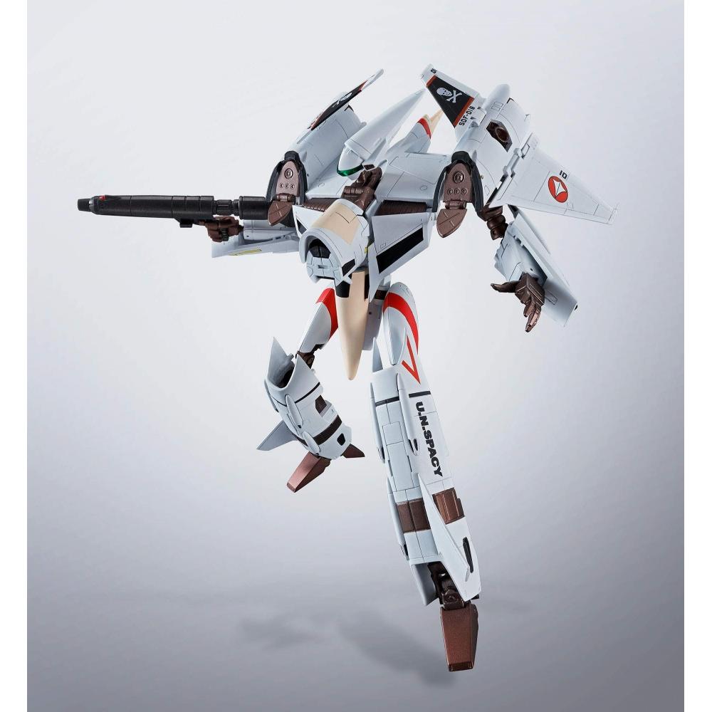 HI-METAL R Суперпространственная крепость Макросс VF-4 Молния III Приблизительно. 150 мм ABS и ПВХ литая подвижная окрашенная фигурка