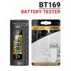 BT167 BT169 Цифровые тестеры батарей Детектор Многофункциональный Быстрое измерение Батареи AA/AAA/C/D/9V/1.5V Измерение кнопочных батареек