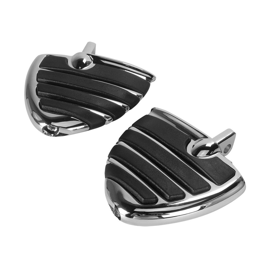 Металлические мотоциклетные подножки в форме рыбы для Harley Softail - Передние и задние