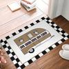 Cute Vintage Motorhome And Camping Quote Doormat Mat Anti-Slip  Kitchen Bath Bedroom Rug Carpet