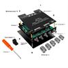 ZK-TB21 TPA3116D2 Совместимая с Bluetooth Плата Усилителя Сабвуфера 50 Вт+50 Вт 100 Вт 2.1-канальный Мощный Стерео Усилитель Басов