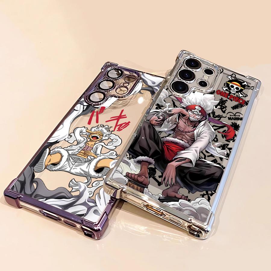 Phone Case for Samsung Galaxy s24fe S20 FE S22 Ultra S25 Ultra s24ultra S24 S25 Plus S23 S21FE Soft Cover Anime Ones Pieces