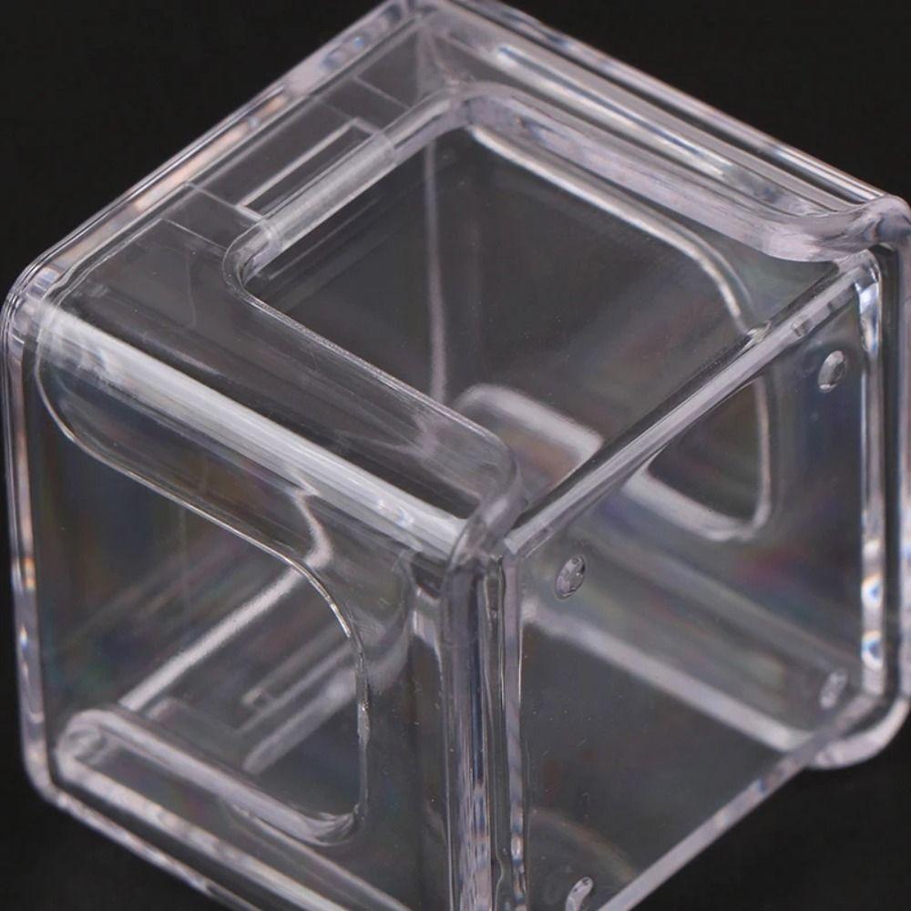 1Pcs Moistureproof Chalk Box Transparent Billiard Accessory New Acrylic Box Snooker Pool