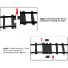 6cm Wide Rail Track Expansion Flexible Track Rails Suitable for 4cm Width Wheel-base RC Train Accessories DIY Buiding Block Toys