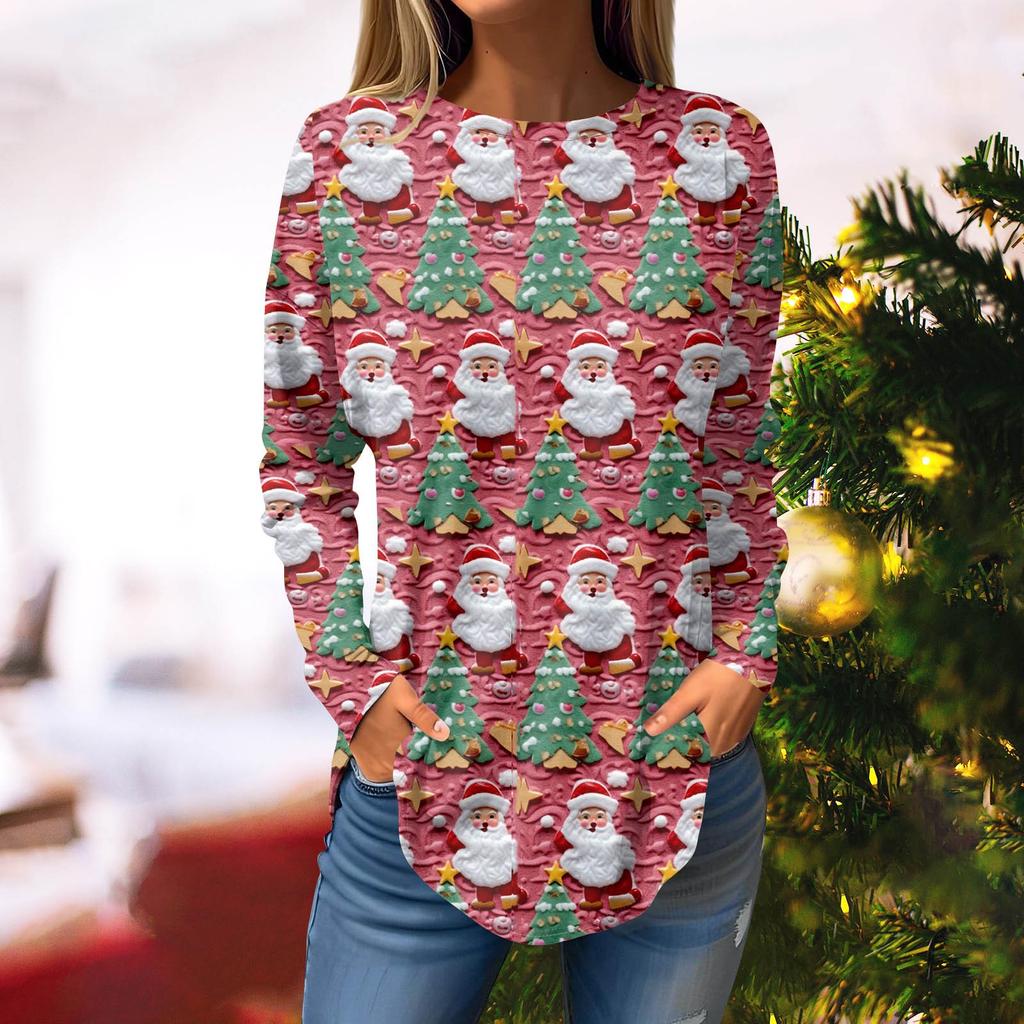 Женские свободные топы с круглым вырезом и капюшоном с длинными рукавами, повседневные топы, домашние пижамы для отдыха, топы