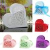 20x Heart Rose Cut Candy Sweet Box W/ Ribbon Wedding Party Favor Gift
