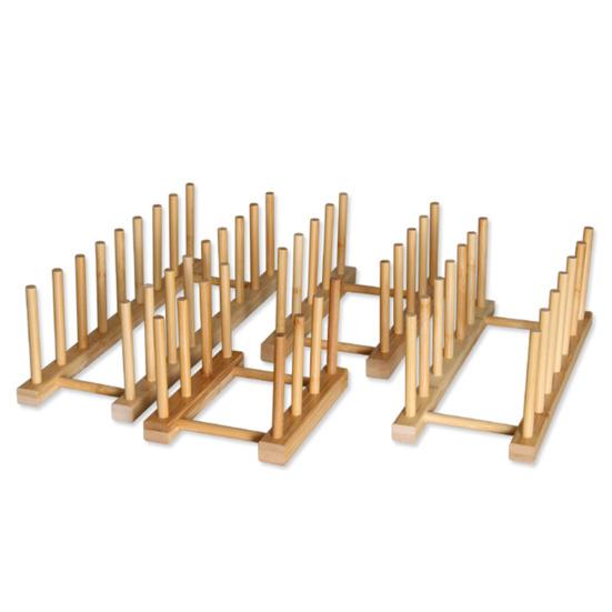 Кухонная полка для хранения, бамбуковая противоскользящая пластина, крышка кастрюли, миска для посуды, держатель для сушки, разделочная доска, дренажная подставка