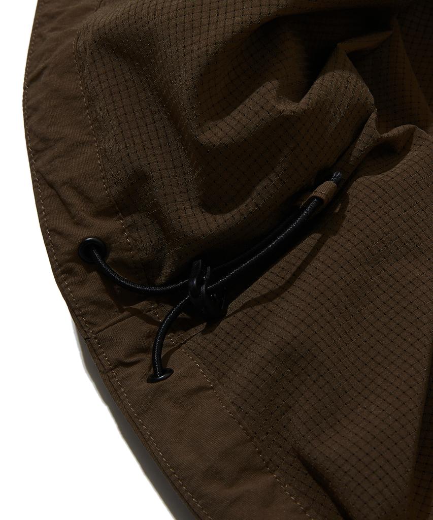 Penfield Худи-ветровка с вышивкой цветов Коричневый_Fs1Wj15U