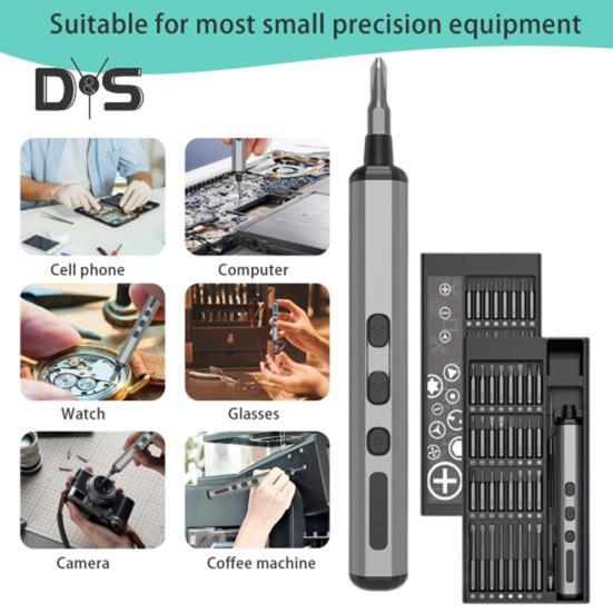 Набор электрических отверток 68 в 1, аккумуляторный, 5 настроек крутящего момента, прецизионный электроинструмент, магнитные биты для отверток, набор отверток