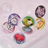BT21 Набор значков Minini Lucky Gacha Mini Can 7 шт.