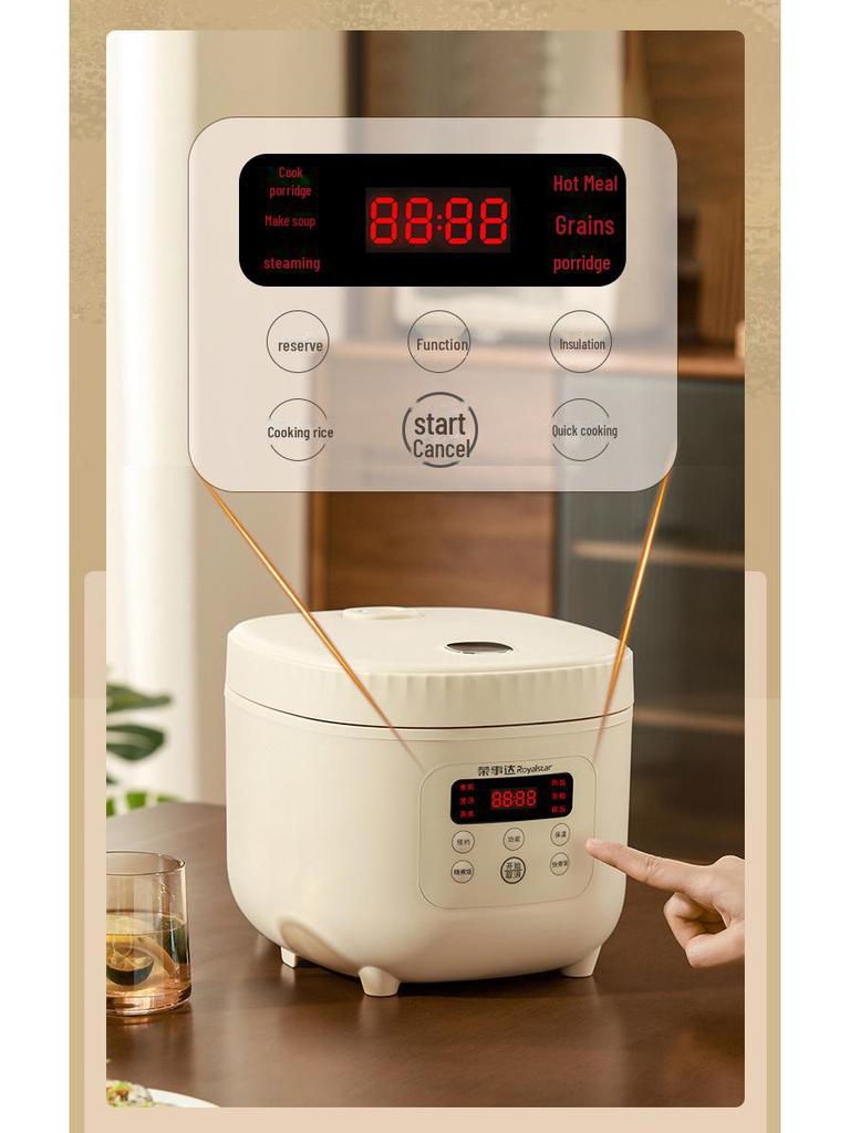 Умная микро-скороварка для риса, емкость 3 л, многофункциональная, с функцией сохранения тепла