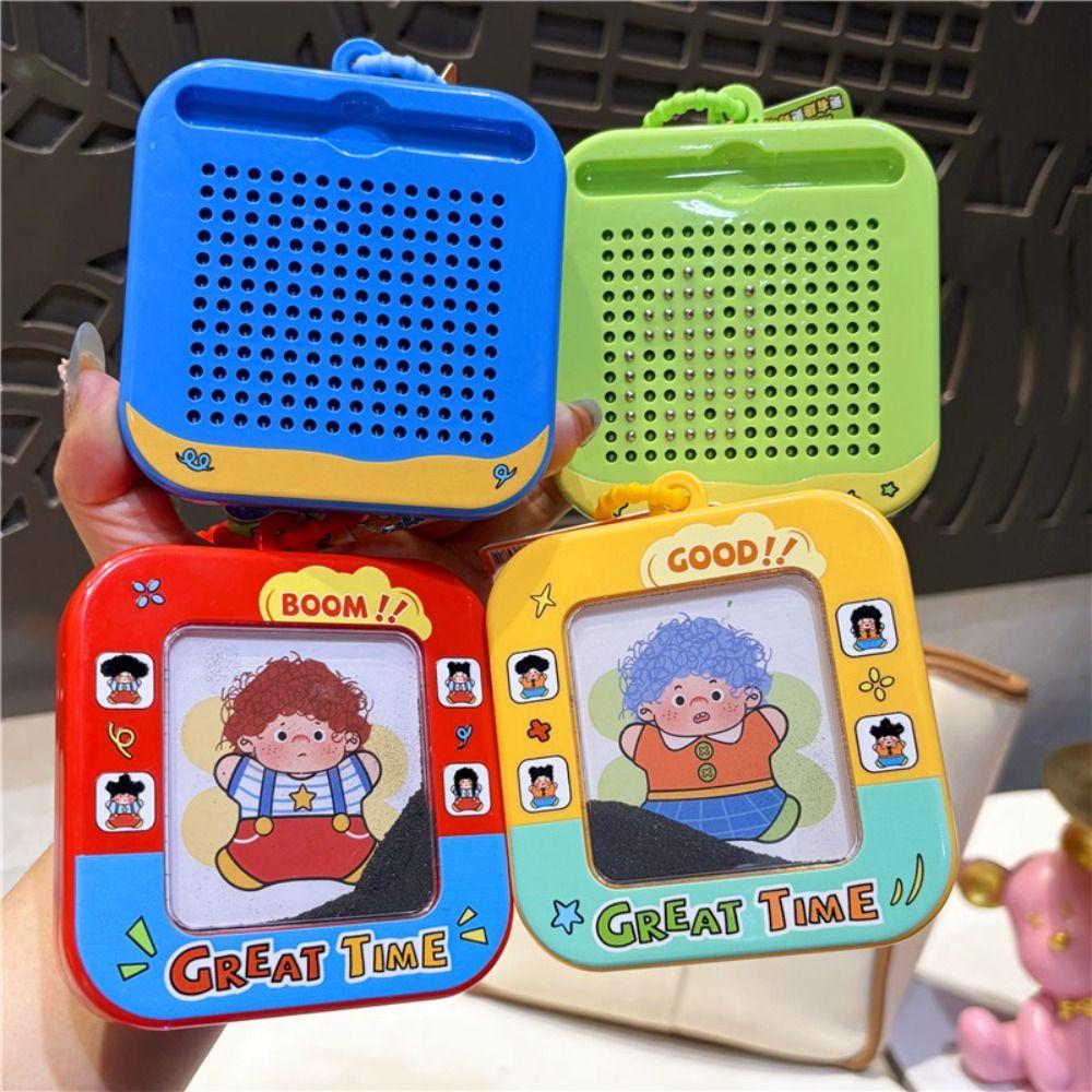 Creative Magnetic Drawing Painting Board Funny Mini Steel Bead Pendant Party Favor