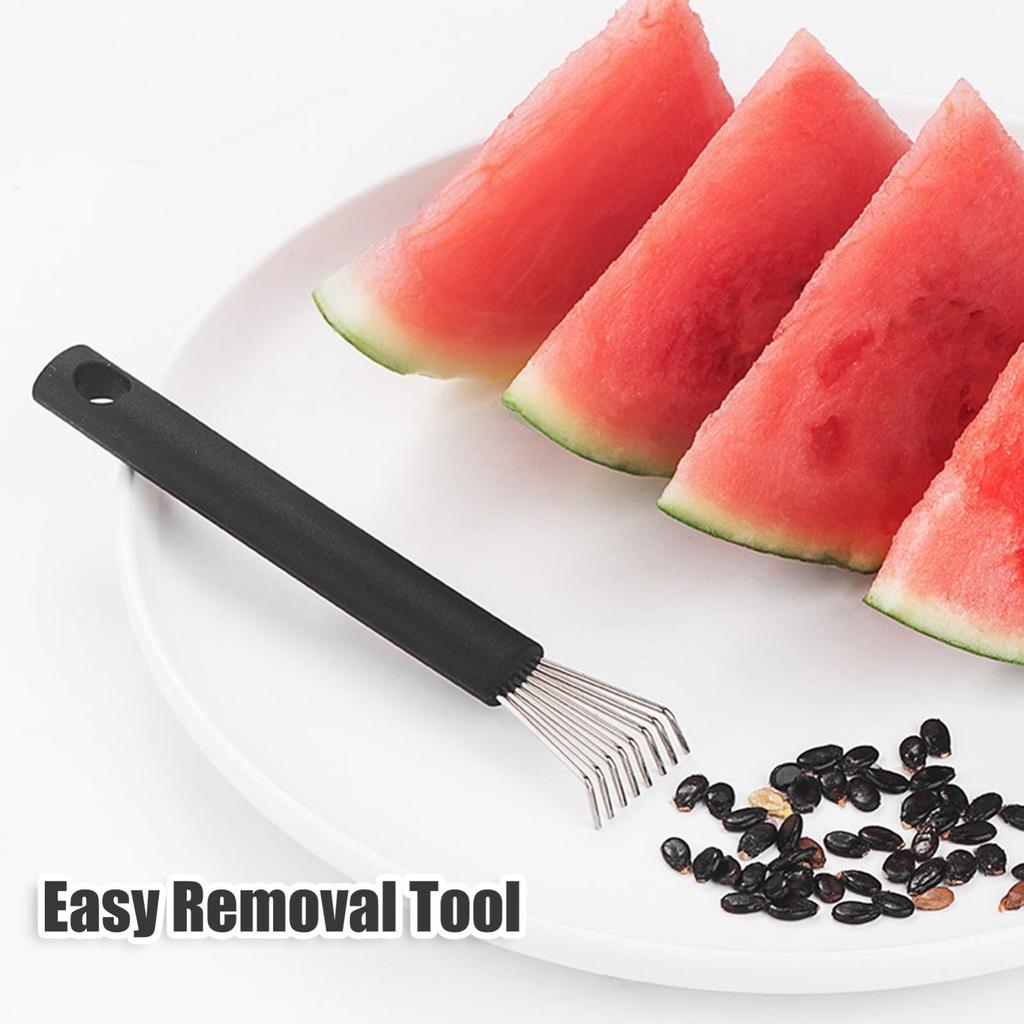 Watermelon Cutter Slicers Tool, Watermelon Cutter And Fruit Slicers,Portable Watermelon Seed Remover Seed Extraction Tool