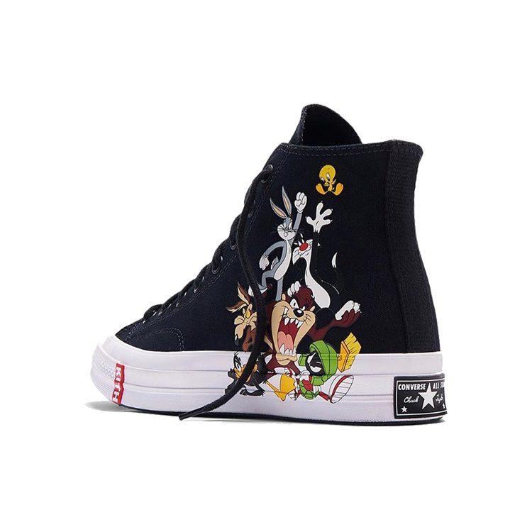 Кеды Chuck Taylor All Star Kith x Looney Tunes x Chuck Taylor All Star Converse 1970 High 'Черный' 169083C