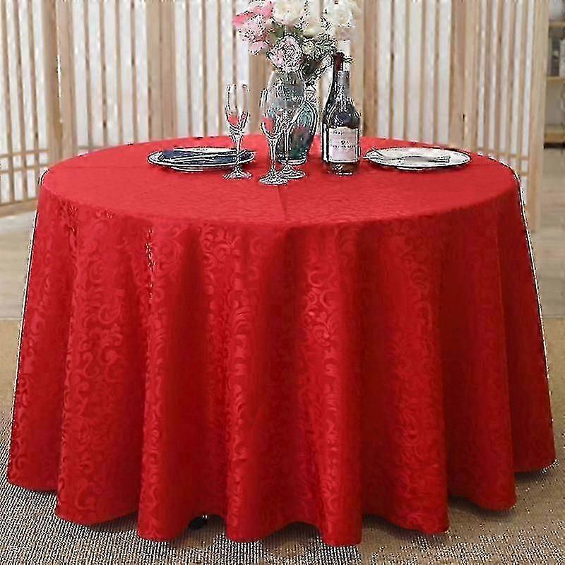 Polyester Washable Tear Resistant No Fading Round Tablecloth for European Kitchens 2025