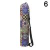 Yoga Mat Bag Carrier Adjustable Shoulder Strap Printing Portable for Fitness Sports