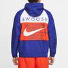 Nike Спортивная ветровка Swoosh Куртка мужская Куртки Синяя CJ4889-455