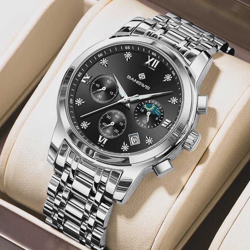 New Gold Diamond Watches for Women Fashion Stainless Steel Waterproof Luminous Quartz Ladies Wristwatch Gift