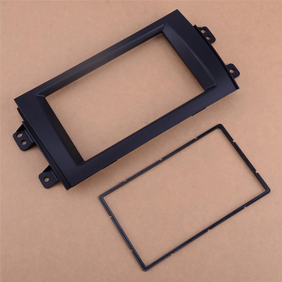 For 2007-13 Suzuki SX4 Double Din Stereo Radio Plate Frame Panel Trim Dash Kit