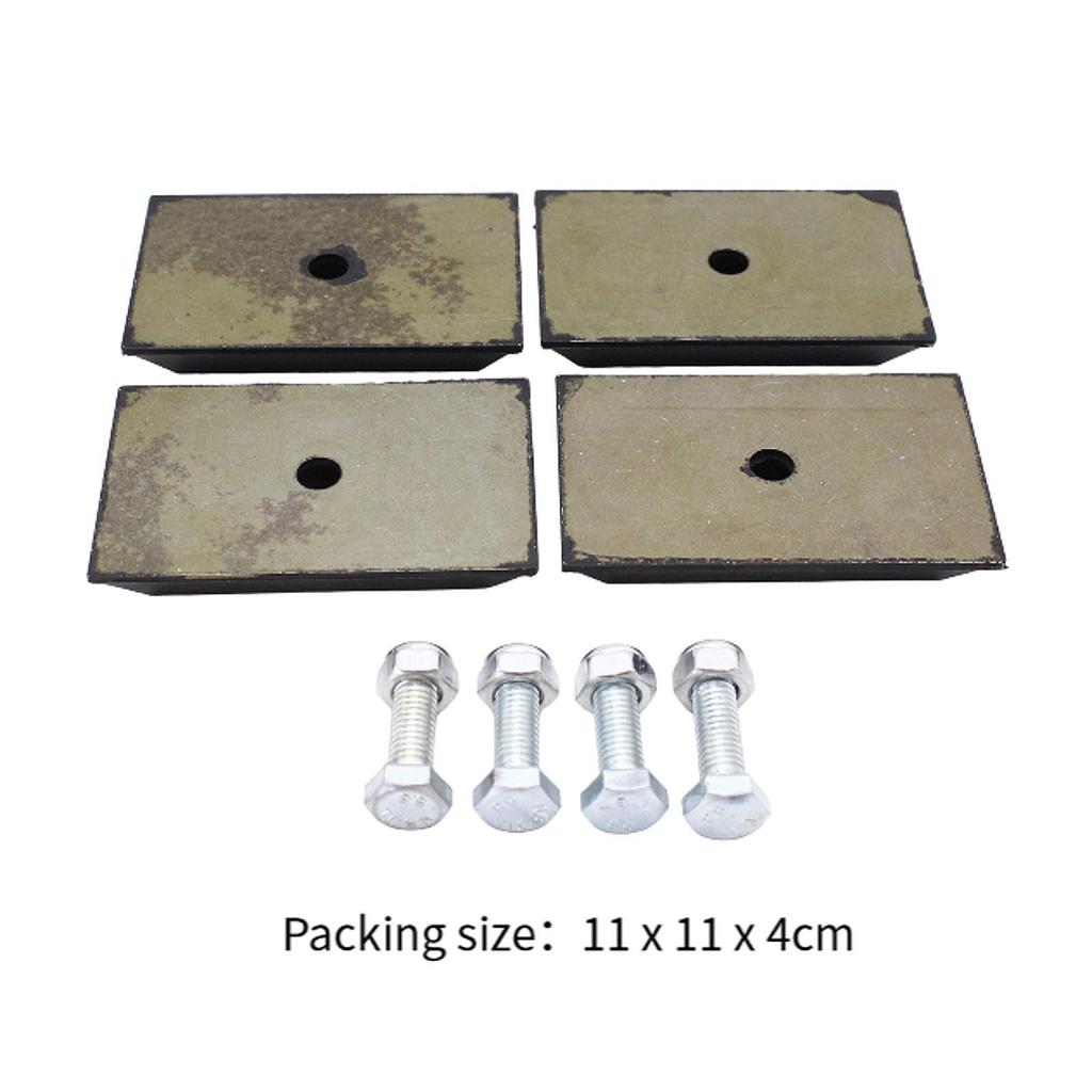 Steel Leaf Spring Pad Rear Insulator Mounting Hardware for Fiat Ducato Peugeot Boxer Citroen Jumper Auto Spare Parts