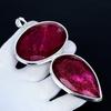 Kashmir Ruby Pendant, 925 Sterling Silver Handmade Jewelry, Ruby Silver Pendant, Party Wear Jewelry For Women's, Pendant Valentine's Day Gift