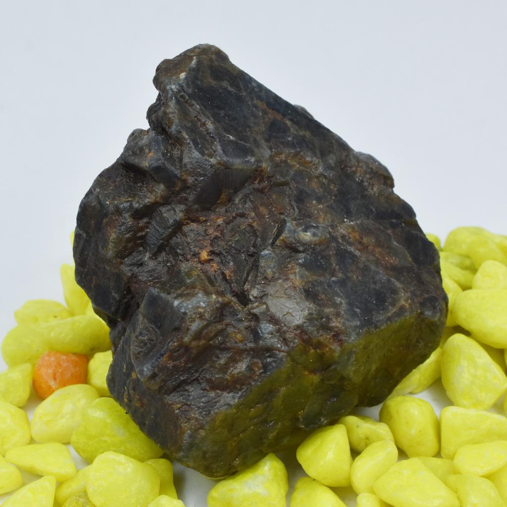 1932.92 Carat Natural African Blue Sapphire Uncut Rough Loose Gemstone CERTIFIED AR-2510