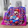 Super Mario game blanket, warm and comfortable flannel blanket, suitable for bedrooms, sofas, beds, chairs