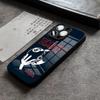 E-Emily The Strange Phone Case for iPhone 18 15 14 Pro 12 11 13 Mini X XR XS Max 8 7 6 Plus SE Glass Design Back Cover