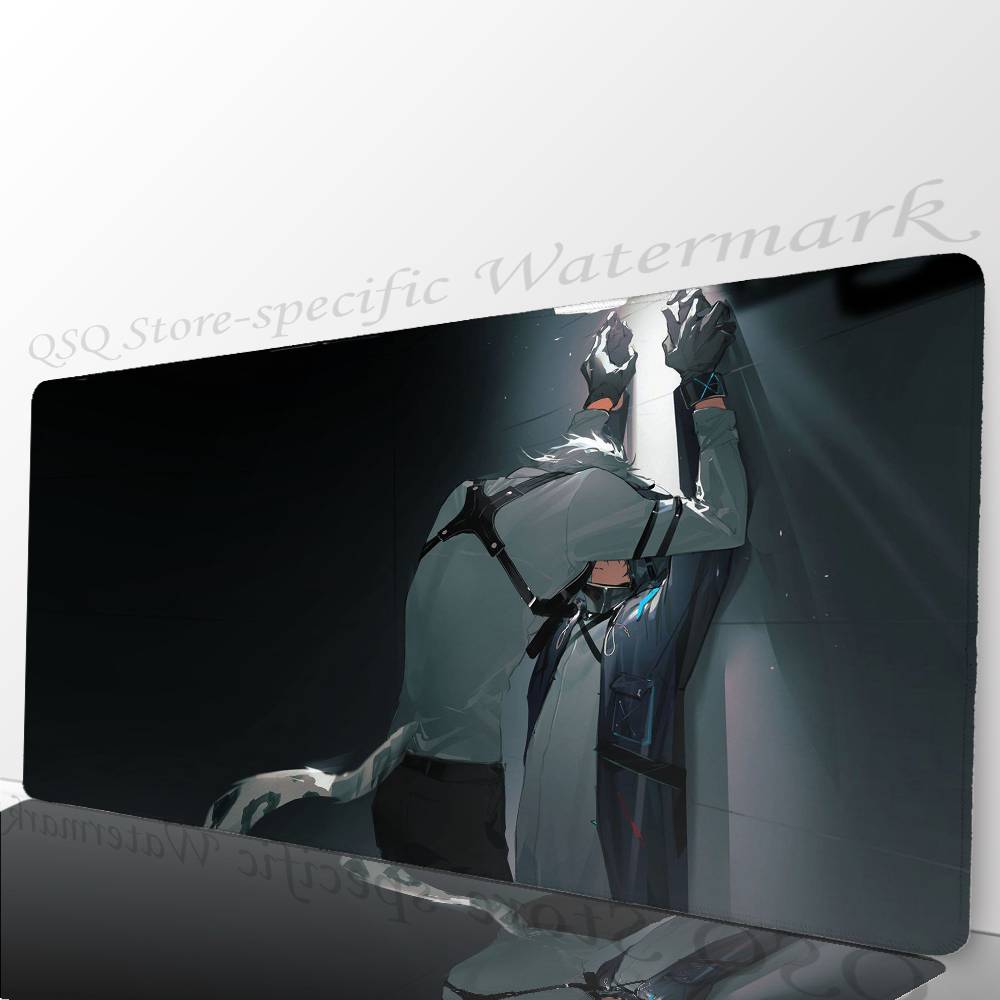 Von L-Lycaon Аниме Zzz Игровой Коврик для Мыши Нескользящий Подходит для Офисных Компьютеров Ноутбуков Игровых Столов Киберспорта Клавиатуры XXL