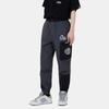 Evisu FW22 Спортивные брюки с цветовыми блоками и пэчворком Мужские брюки Темно-угольный 2EAGNM2PP231XXPS