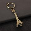 Zinc Zinc Alloy France Tower Keychain Vintage Paris Keyring Creative Eiffel Tower Bag Pendant  Bag Hanging
