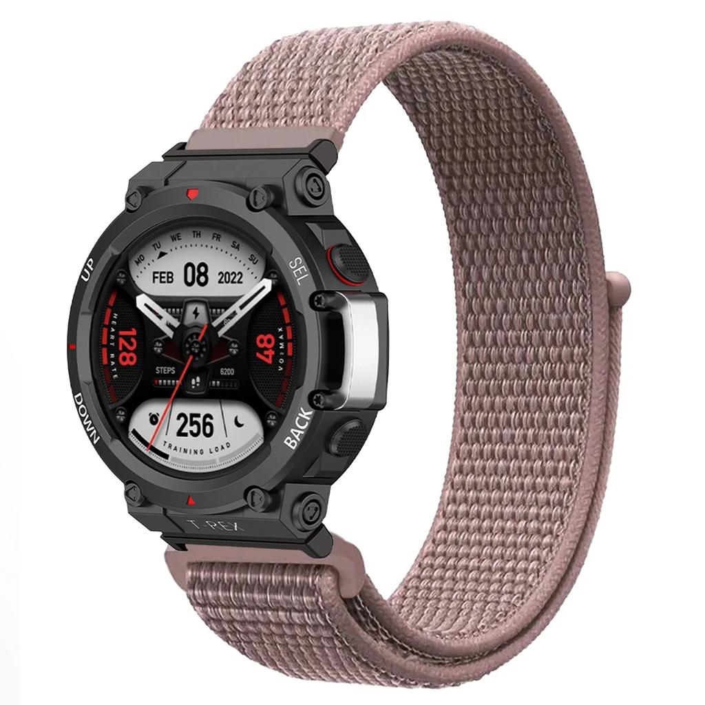 Нейлоновый ремешок-петля для умных часов Huami Amazfit T-REX 3/2, женский/мужской браслет для Amazfit T-Rex/T-Rex Pro, ремешок на запястье Correa