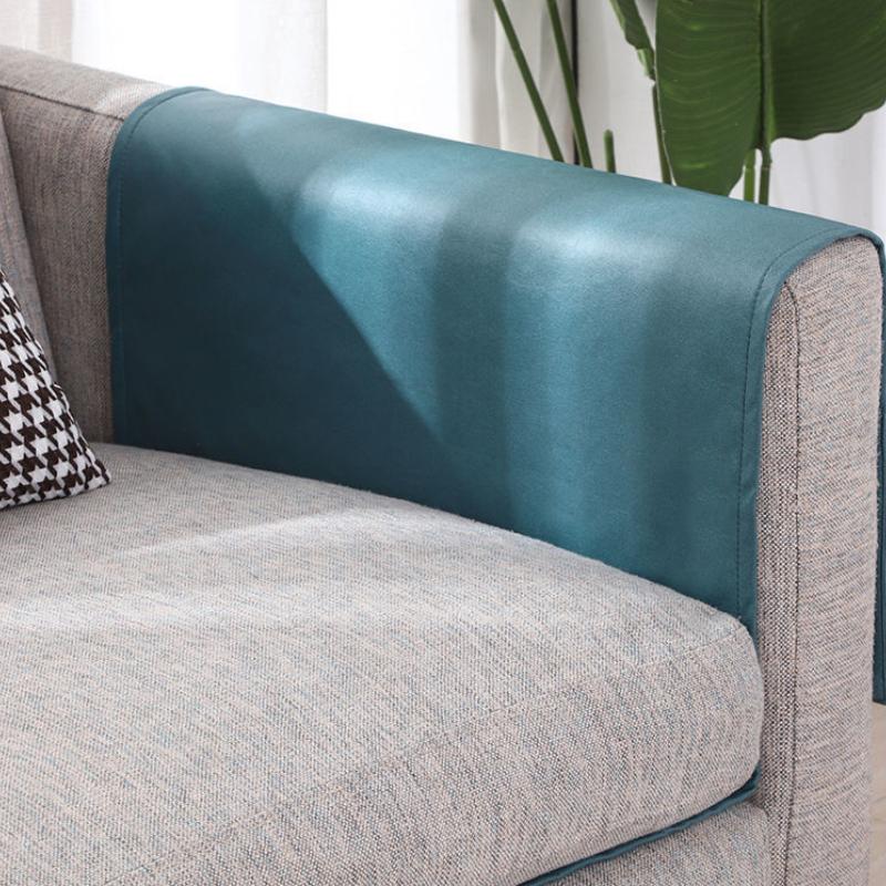 Технологичная ткань, чехол на подлокотник дивана, ткань, защита от царапин кошек, пылезащитный защитный чехол, легкая роскошь, искусственная кожа, сумка для хранения, водонепроницаемое полотенце для рук