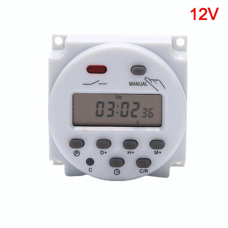 Cn101A 12 В 24 В 110 В 240 В цифровой ЖК-реле таймера питания