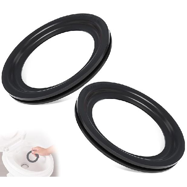 RV Toilet Seal, Flush Ball Seal for Dometics 300, 310, 320 – 385311658 Gasket Replacement Leak-Proof Toilet Rubber Seal Parts, 2 Pack