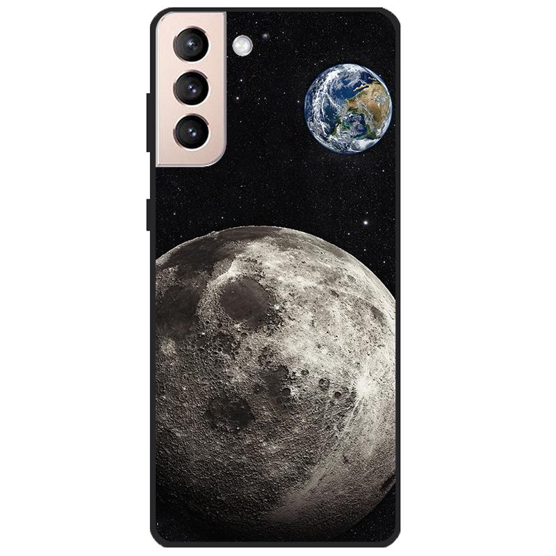 Для Samsung Galaxy S21 FE 5G чехол с мультяшной росписью, мягкие чехлы из ТПУ для телефонов Galaxy S21FE S 21 FE, силиконовая задняя крышка, милый чехол