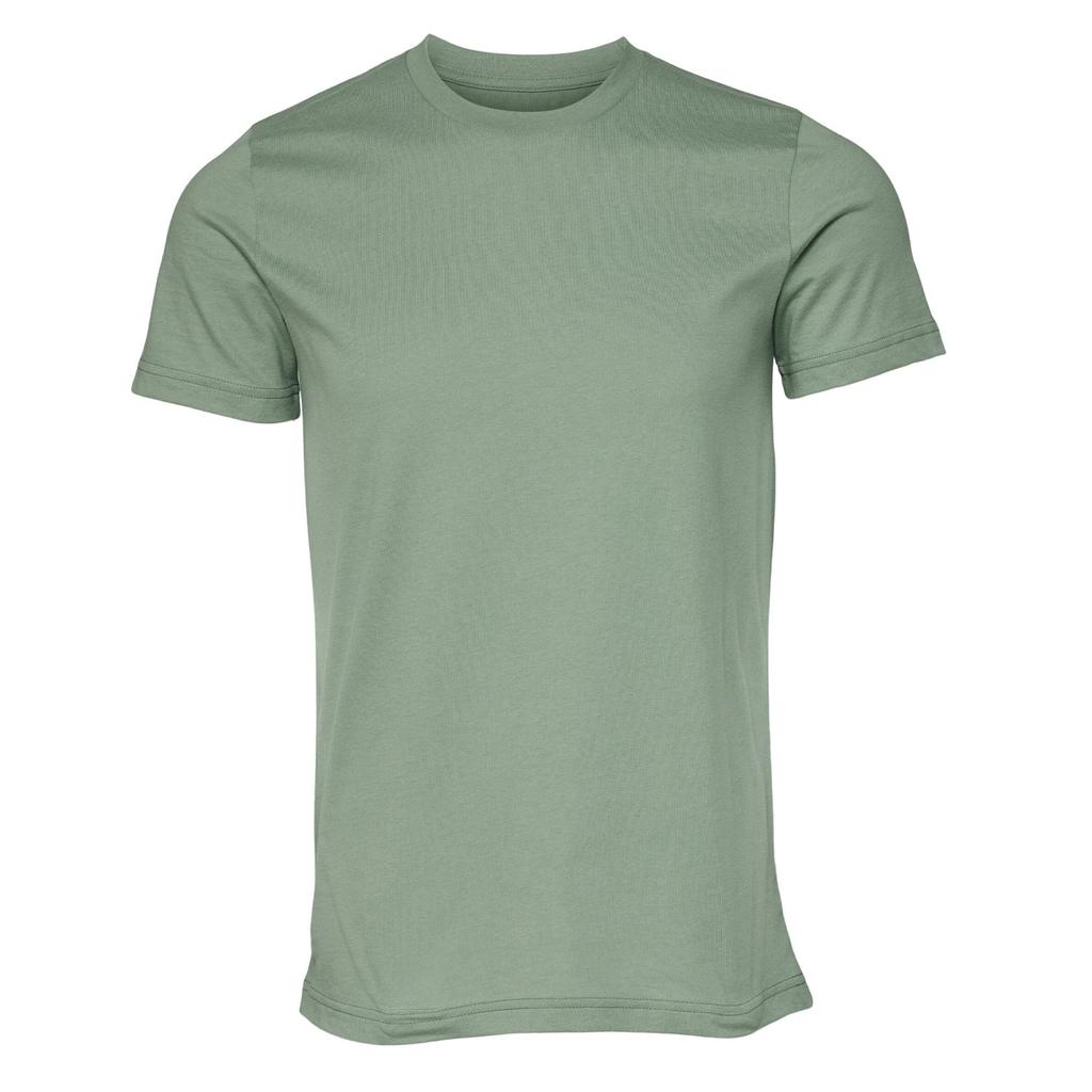 Canvas Unisex Jersey Crew Neck T-Shirt / Mens Short Sleeve T-Shirt