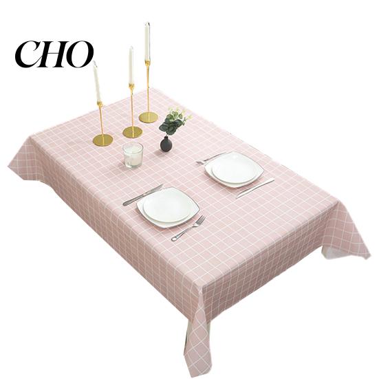 Outdoor Picnic Tablecloth Rectangular Tablecloth, Plastic Plaid Waterproof Stain-Resistant Table Soup-proof Cover for Dining Camping Modern Home