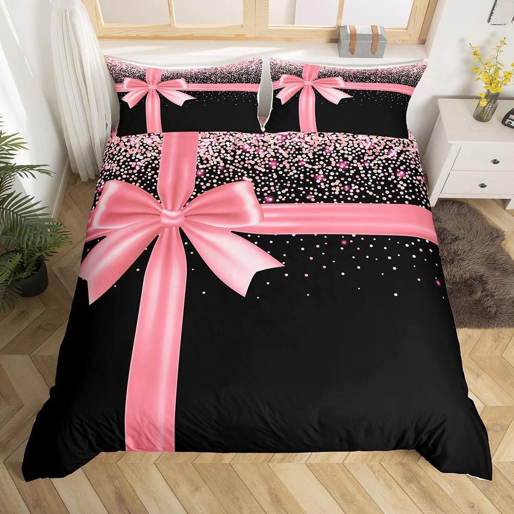 Luxury Shining Diamond Duvet Covers For Kids Boys Girls Lightweight Quilt Covers Jewelry Bedding Sets Bling Party Bedroom Decor