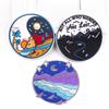 3 Pcs/pack Fusible Embroidery Patch Iron On Patches For Clothing Thermoadhesive Patches For Jackets Jeans Backpack Ironable Sewing Patch