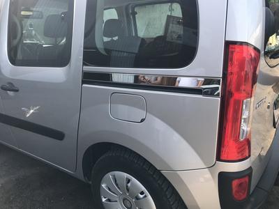Молдинг сдвижной двери (2 шт, нерж) для Mercedes Citan 2013- гг