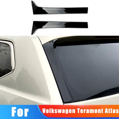 Для Volkswagen Teramont Atlas 2017 Отделка окон автомобиля Губа спойлера Боковой спойлер-крыло Наклейка на автомобиль Декоративные аксессуары для модификации