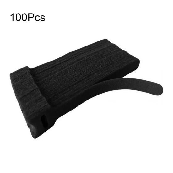 100 шт. Регулируемые подвязки для растений Рождественский венок Подвесные ремешки Нейлоновые садовые кабельные стяжки Украшение перил лестницы и двери